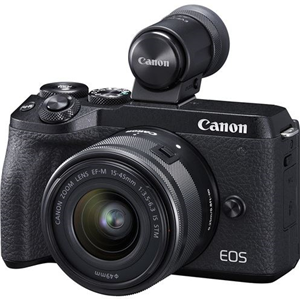 Picture of Canon EOS M6 Mark II Camera + EF-M 15-45mm f3.5-6.3 IS STM Lens