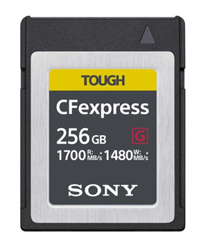 Picture of Sony CEBG256 Tough CFexpress Type B 256GB Memory Card