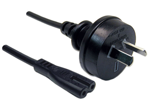 Picture of Digitus 2 Pin Power Lead (M) to Figure 8 (M) 2m Power Cable - Bulk