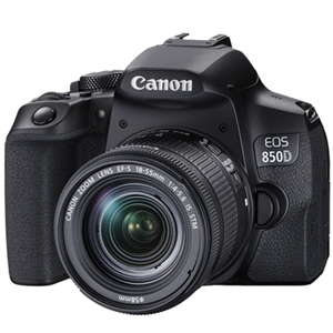 Picture of Canon EOS850D 24.1MP APS-C DSLR Camera w/18-55 IS STM Lens