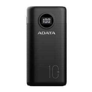 Picture of ADATA P10000QCD 10000mAh Quick Charge Powerbank - Black