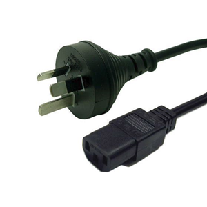 Picture of Power Cord 10A/250V IEC (F) to 3 Pin Power (M) 1m