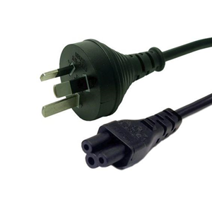 Picture of Digitus 3 Pin Power Lead (M) to C5 Clover (M) 1m Power Cable