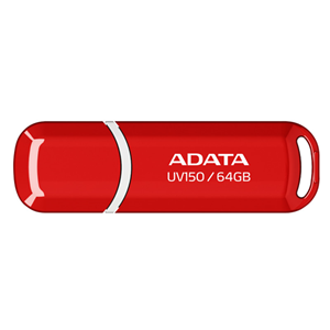 Picture of ADATA UV150 Dashdrive USB 3.0 16GB Red Flash Drive
