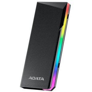 Picture of ADATA EC700G M.2 USB3.2 Type-C External SSD Enclosure - RGB