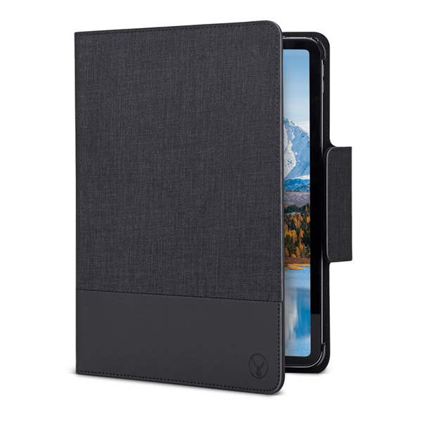 Picture of Bonelk Smart Fabric Folio for 11-inch iPad Pro 2nd Gen (Black/Blue)
