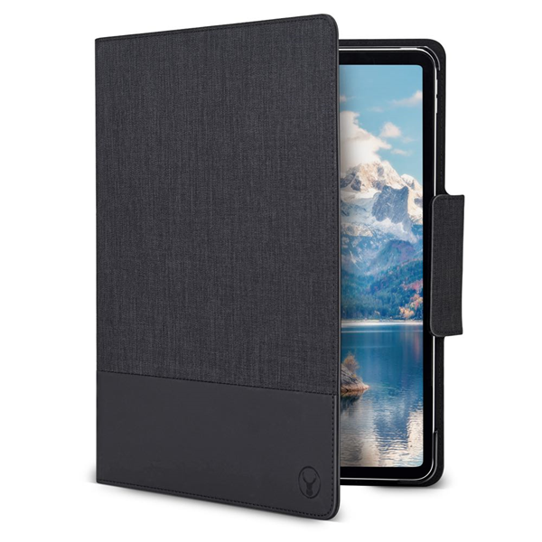 Picture of Bonelk Smart Fabric Folio for 12.9-inch iPad Pro 4th Gen (Black/Blue)