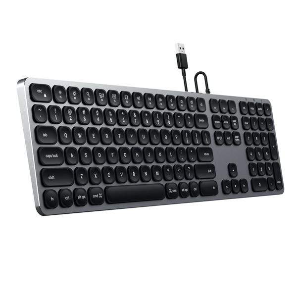 Picture of Satechi Aluminium Wired USB Keyboard (Grey)