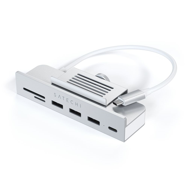 Picture of Satechi USB-C Clamp Hub for 24" iMac (Silver)