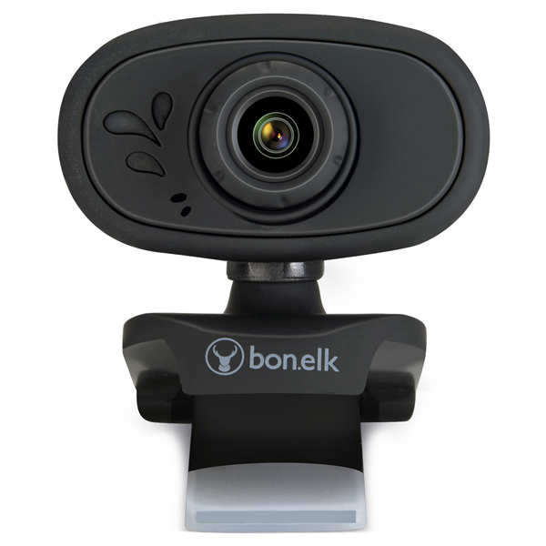 Picture of Bonelk USB Webcam, Clip On, 720p (Black)
