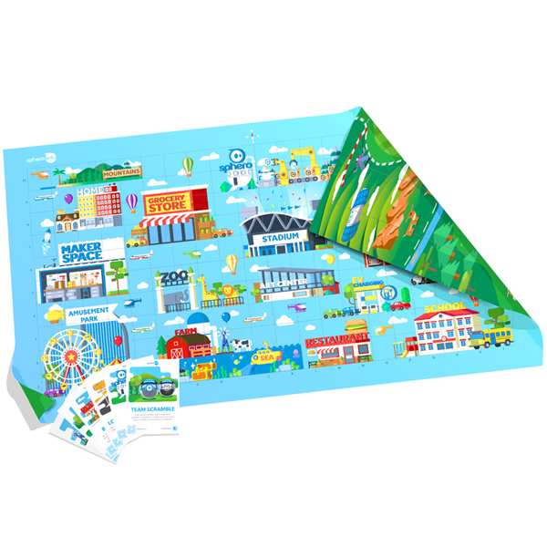Picture of Sphero City & Golf Code Mat + Activity Card Set