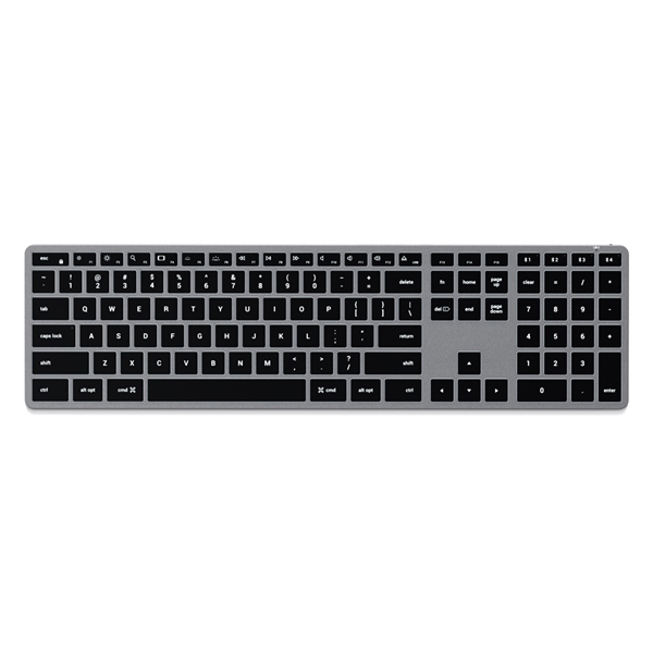 Picture of Satechi Slim X3 Bluetooth Backlit Keyboard (Space Grey)