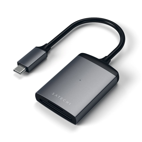 Picture of Satechi USB-C UHS-II MIcro/SD Card Reader (Space Grey)