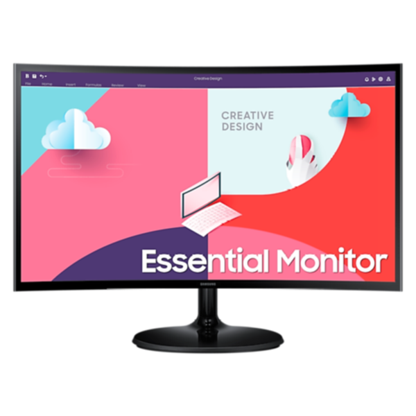 Picture of Samsung 24" S36C Essential Curved FHD Monitor S3