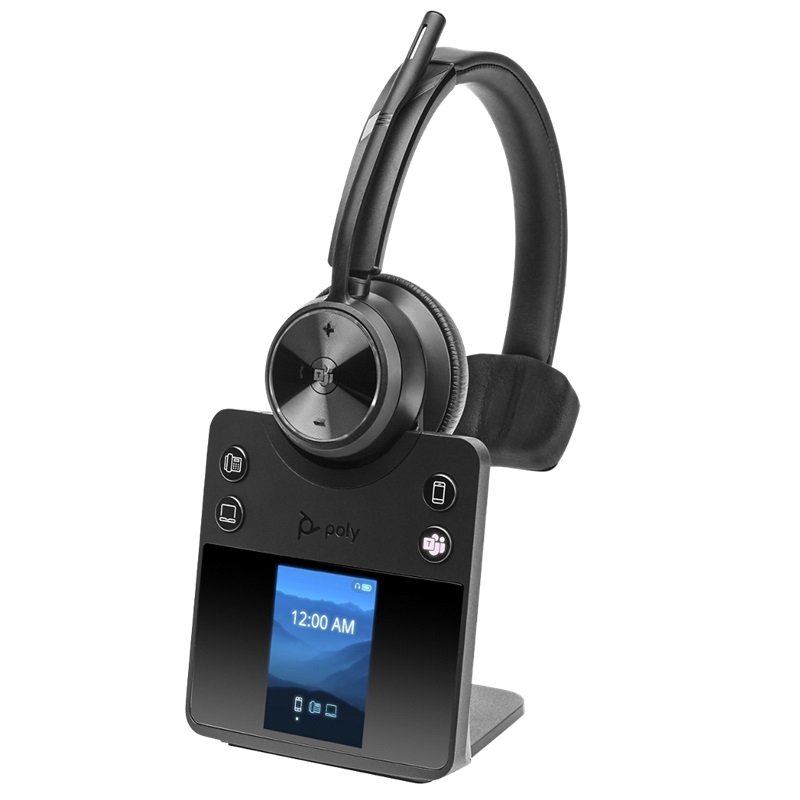 Picture of Poly Savi 7410 Office Monaural Microsoft Teams Certified DECT 1880-1900 MHz Headset