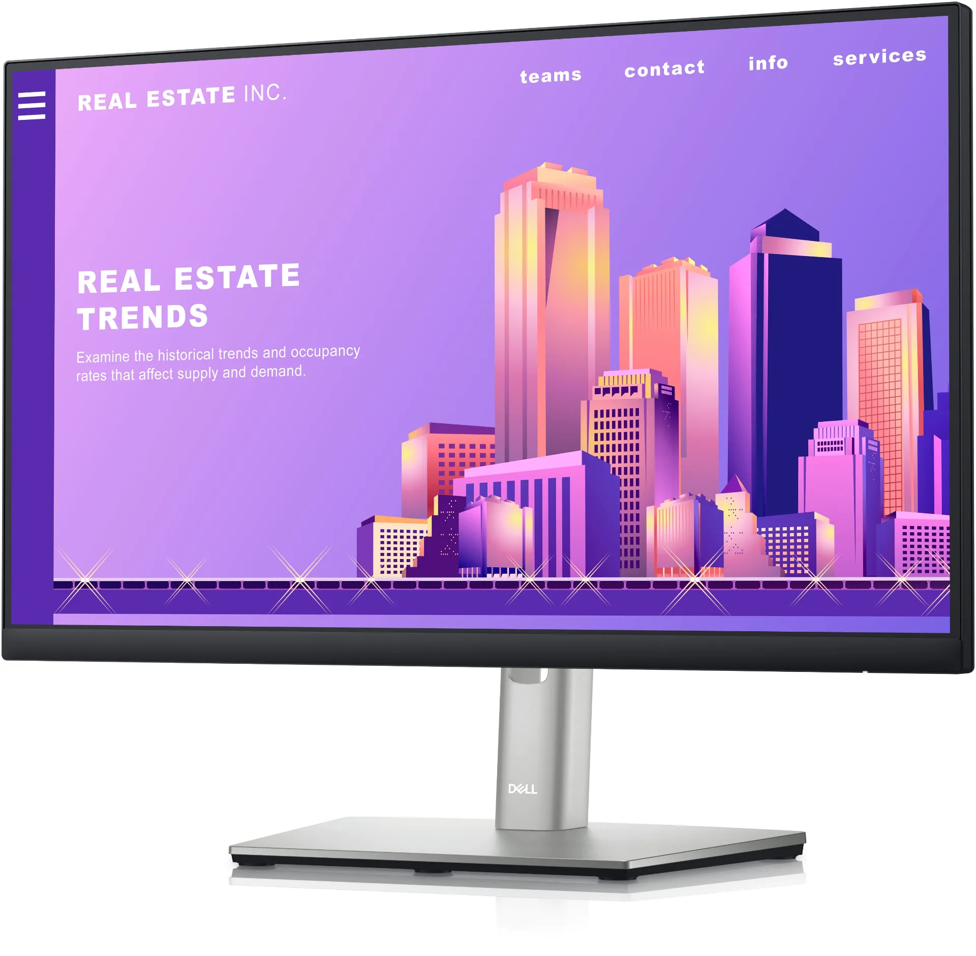 Picture of Dell P2222H 21.5" FHD IPS Monitor