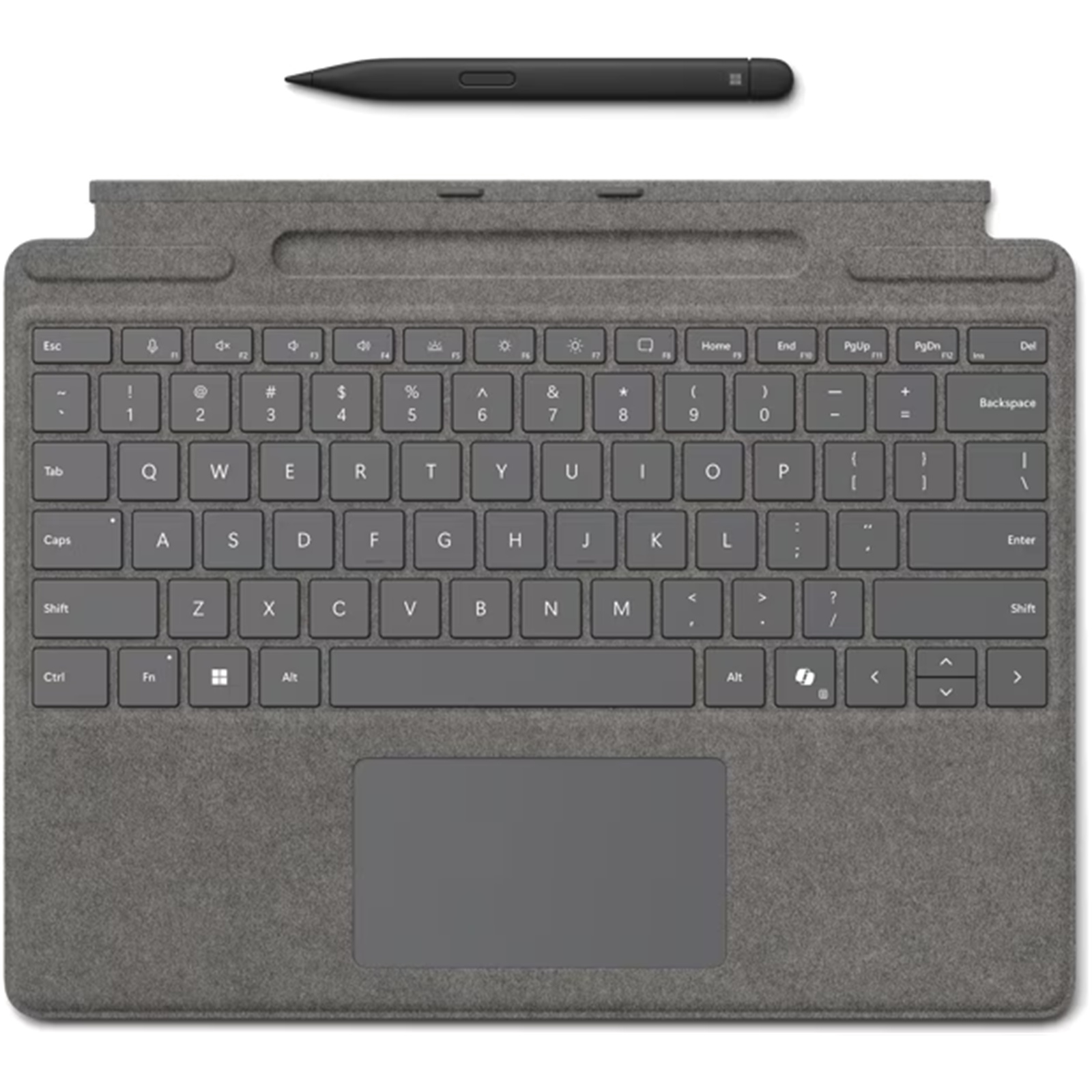 Picture of Surface Pro 8/9/10 Keyboard Type Cover with Slim Pen for Business - Platinum (8X8-00178)