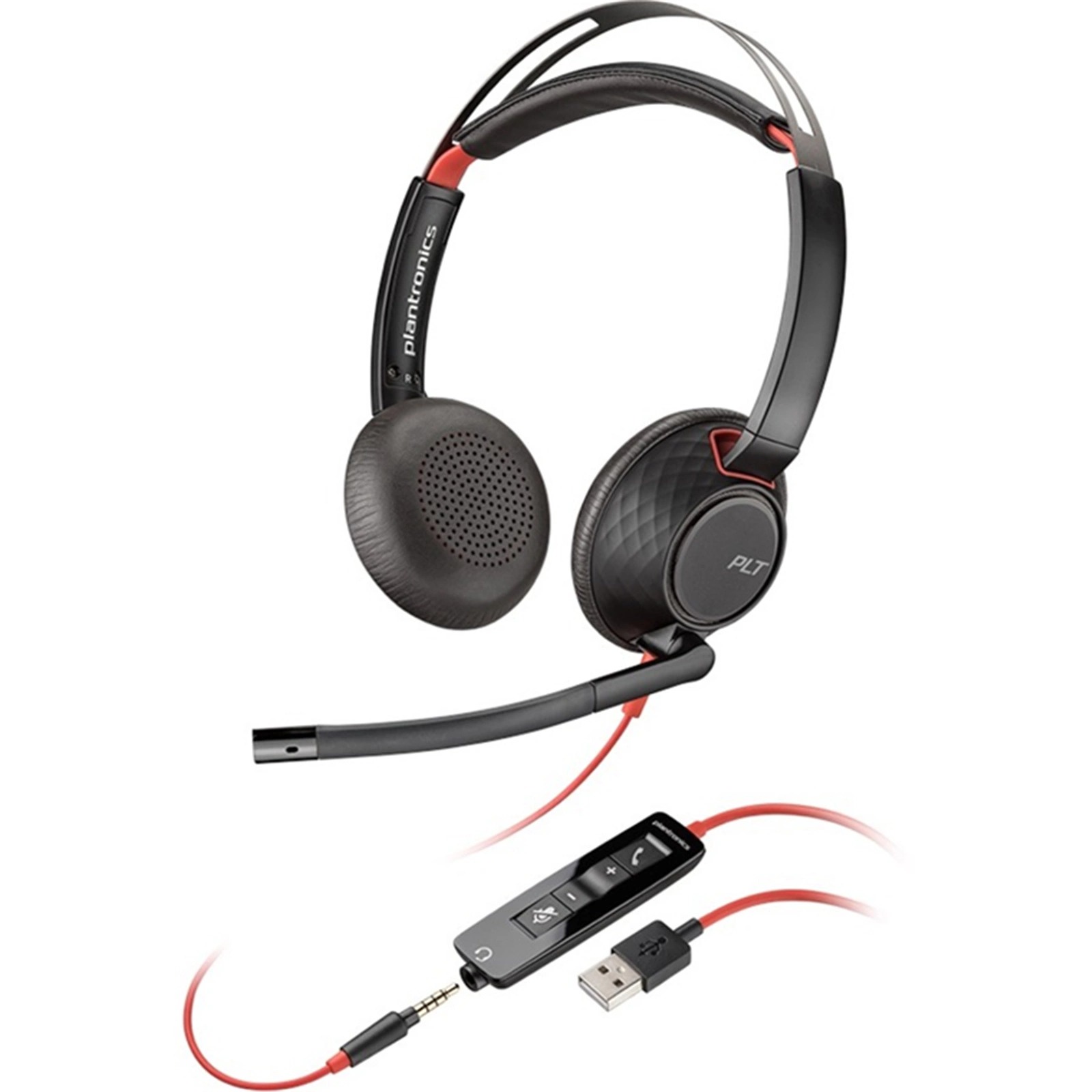 Picture of Poly Blackwire 5220 Stereo USB-A & 3.5MM Headset