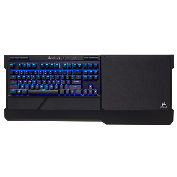 Picture of CORSAIR K63 WIRELESS MECHANICAL KEYBOARD & GAMING LAPBOARD COMBO (BACKLIT BLUE LED CHERRY MX RED)