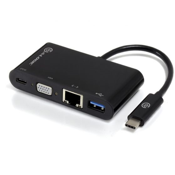Picture of ALOGIC USB-C MULTIPORT ADAPTER VGA/USB 3.0/GIGABIT ETHERNET/USB-C