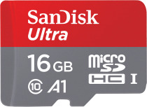 Picture of SANDISK ULTRA MICROSDHC SQUAR 16GB C10 A1 UHS-1 98MB/S R 4X6 SD ADAPTOR 10Y
