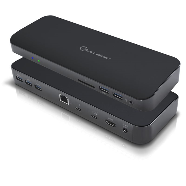Picture of ALOGIC THUNDERBOLT 3 DUAL DOUBLE DISPLAY DOCK WITH 4K AND POWER DELIVERY
