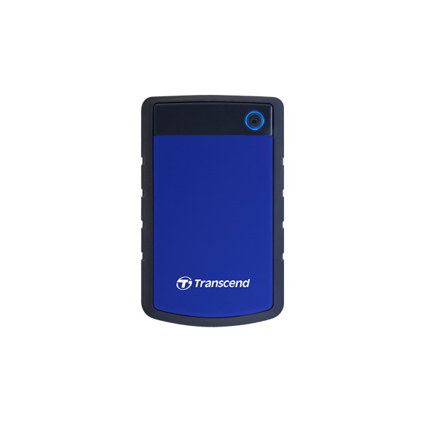 Picture of TRANSCEND STOREJET 25H3 2.5 INCH USB 3.0 EXTRA-RUGGED 1000GB (1TB) EXTERNAL HARD DISK DRIVE (BLUE)