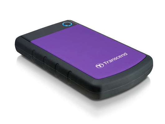 Picture of TRANSCEND STOREJET 25H3 2.5 INCH USB 3.0 EXTRA-RUGGED 1000GB (1TB) EXTERNAL HARD DISK DRIVE