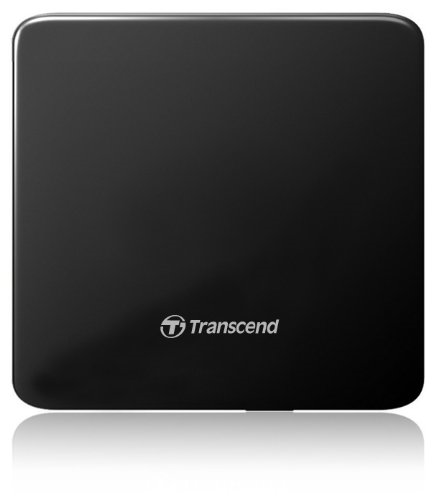 Picture of TRANSCEND EXTERNAL SLIM 8 X DVD WRITER (USB 2.0)-BLACK EXTRA SLIM