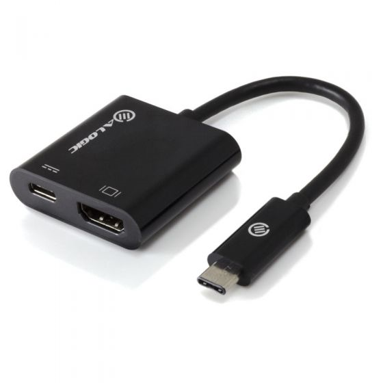 Picture of ALOGIC USB-C TO HDMI (4K2K SUPPORT) ADAPTER WITH USB-C CHARGING BLACK