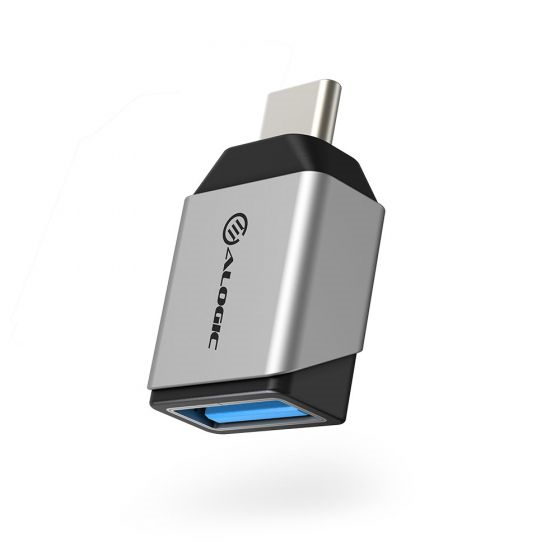 Picture of ALOGIC ULTRA MINI USB-C TO USB-A ADAPTER - SPACE GREY / SILVER