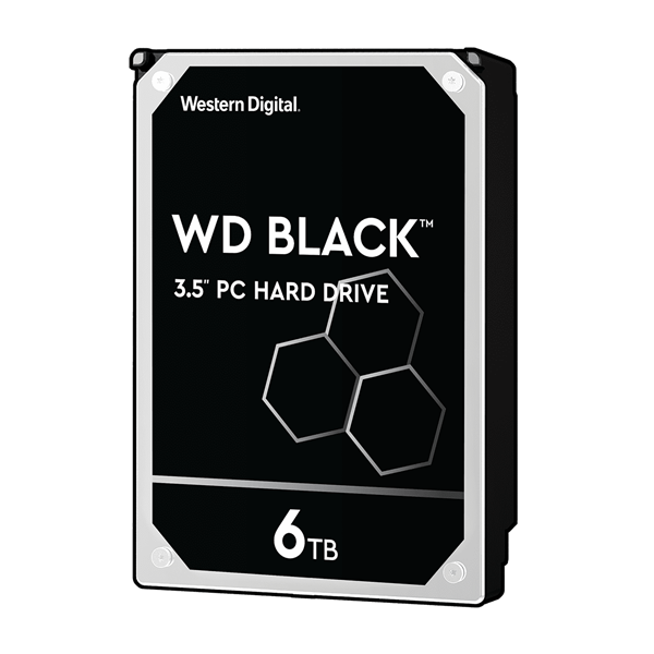 Picture of WD BLACK 6TB SATA3 7200RPM 256MB CACHE